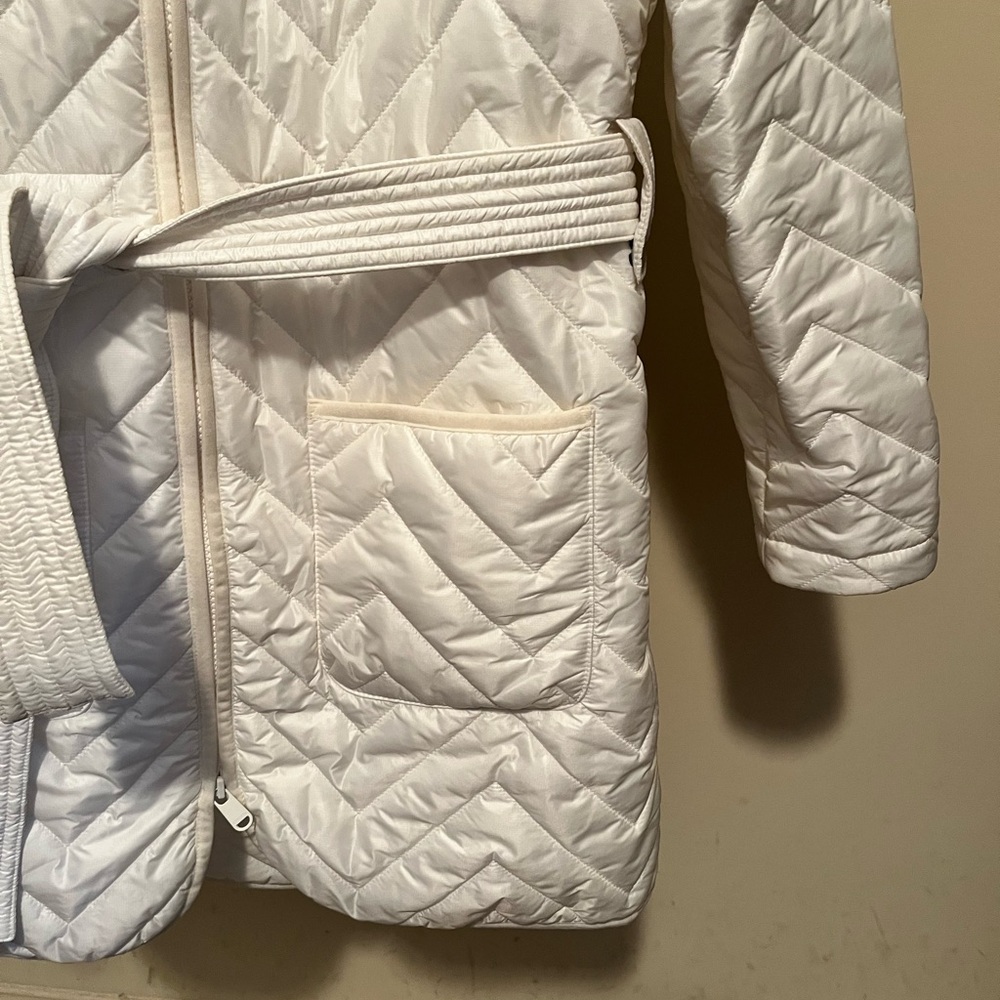 Athleta Ivory Quilted Jacket - Picture 4 of 5